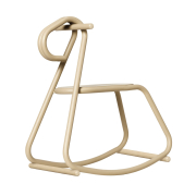 Koń na biegunach Lussi kaszmirowy Ferm Living