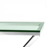 KONSOLA CONNOR 90 CM SREBRNA EICHHOLTZ