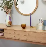 konsola dębowa hubsch