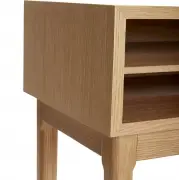 konsola dębowa hubsch