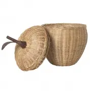Kosz rattanowy APPLE DUŻY FERM LIVING