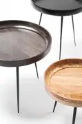 STOLIK POMOCNICZY BOWL NATURAL L MATER