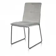 Krzesło Teo Jasnoszare
