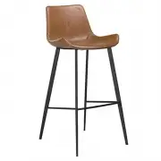 Krzesło Barowe Emilio H;101 Cm Brązowe