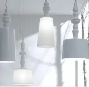 LAMPA WISZĄCA ALI&BABA 25 CM LNIANA KARMAN