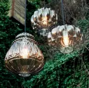 LAMPA WISZĄCA GINGER PRZYDYMIONA 30X37 CM OUTDOOR KARMAN