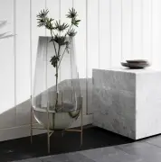 Stolik Okazjonalny Plinth Biały Audo Copenhagen