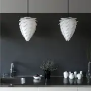 LAMPA WISZĄCA CONIA MEDIUM BIAŁA UMAGE