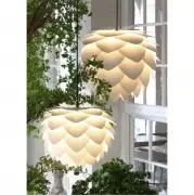LAMPA ALUVIA MEDIUM PERŁOWA BIEL UMAGE