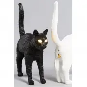 LAMPA CAT FELIX CZARNA SELETTI