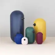 FIGURKA DEKORACYJNA LITTLE BIRD 5 CM MAGENTA NORMANN COPENHAGEN