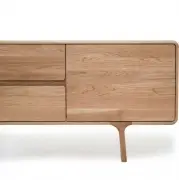 KOMODA DĘBOWA FAWN 180X45X65 CM GAZZDA