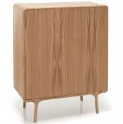 KOMODA DĘBOWA FAWN 90X45X110 CM GAZZDA