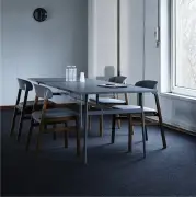 STÓŁ OKRĄGŁY UNION 110 CM SZARY NORMANN COPENHAGEN