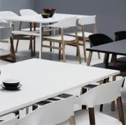 STÓŁ OKRĄGŁY UNION 110 CM SZARY NORMANN COPENHAGEN