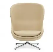 FOTEL OBROTOWY HYG WYSOKI ALUMINIOWA PODSTAWA NORMANN COPENHAGEN