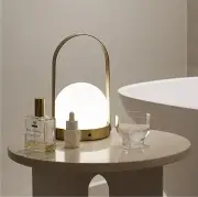 Lampa stołowa Carrie LED MOSIĘŻNA MENU
