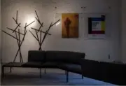 LAMPA PODŁOGOWA TUAREG BIAŁA FOSCARINI
