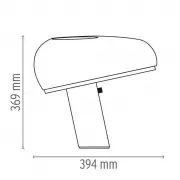 Lampa stołowa Snoopy zielona FLOS