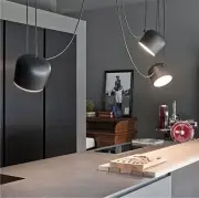 Lampa wisząca AIM czarna Flos