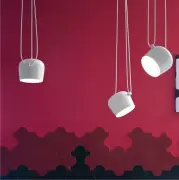 Lampa wisząca AIM small biała Flos