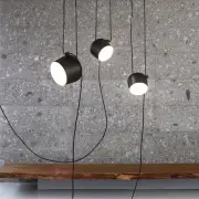 Lampa wisząca AIM small czarna Flos