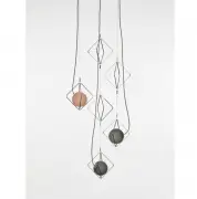 Lampa wisząca JACK O LANTERN SMALL TRIPLE BROKIS