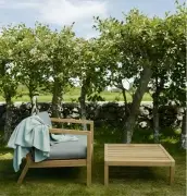 SOFA OGRODOWA Virkelyst 2 os. SZARA SKAGERAK