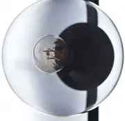 LAMPA stołowa ORB CZARNA BOLIA