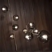 LAMPA WISZĄCA ORB czarna BOLIA