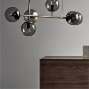 LAMPA WISZĄCA ORB czarna BOLIA