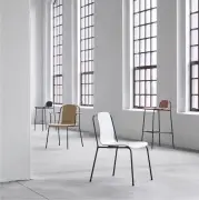 KRZESŁO BAROWE STUDIO H65 JASNOSZARE NORMANN COPENHAGEN