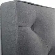 ŁÓŻKO CHAMB 200 CM SZARE MIOTTO