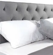 ŁÓŻKO CHAMB 200 CM SZARE MIOTTO