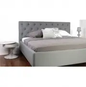 ŁÓŻKO CHAMB 200 CM SZARE MIOTTO