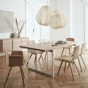 LAMPA WISZĄCA BALLOON 47 CM KOŚĆ SŁONIOWA BOLIA