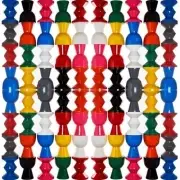 Taboret Zig Zag Szary Pols Potten