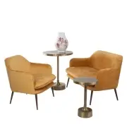 sofa charmy velvet szara pols potten
