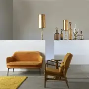 sofa charmy velvet niebieska pols potten