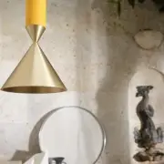 LAMPA WISZĄCA APOLLO 59 MORSKI BŁĘKIT MOSIĄDZ PHOLC