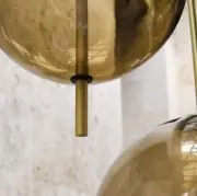 LAMPA WISZĄCA KANDINSKY 45 PRZYDYMIONY SZARY PHOLC
