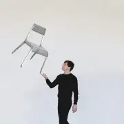KRZESŁO ULTRALEGGERA ALUMINIUM BIAŁE ZIETA