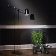 KINKIET Bureau szary bolia