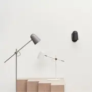 KINKIET Bureau szary bolia