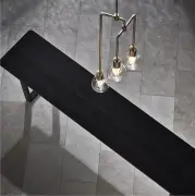 LAMPA podłogowa piper czarna bolia