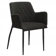 Krzesło Diogo Czarne Tap. Tkaniną
