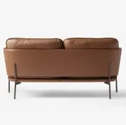 SOFA CLOUD LN2 tap. naturalną skórą ANDTRADITION