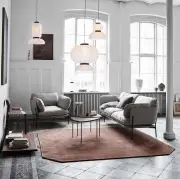 SOFA CLOUD LN2 tap. naturalną skórą ANDTRADITION