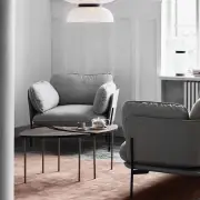 SOFA CLOUD LN2 tap. naturalną skórą ANDTRADITION
