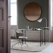 KRZESŁO OBROTOWE CATCH JH2 CZARNE ALUMINIUM ANDTRADITION